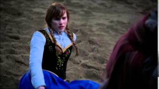 Anna knocks out Kristoff OUAT 4x11