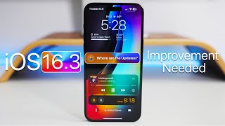 iOS 16.3 - Improvement