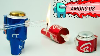 How To Make AMONG US From Coca vs Pepsi | Among Us Craft