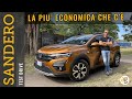 DACIA SANDERO GPL. L'AUTO PIU' ECONOMICA DEL LISTINO. Test Drive, consumi, prezzi.