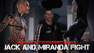 Mass Effect 2 Legendary Edition - Jack and Miranda Fight