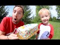 2 Year Old Cakes Dad In The FACE!