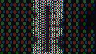 QD OLED Pixels Under a Microscope