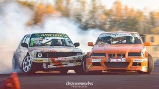 EXTREMELY CLOSE DRIFT BATTLES – Treitl Tamás [E36] VS Zamecz Norbert [E30] | HOOH3NT SLIDE 2K17