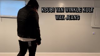 Ksubi Van Winkle Kult Wax Jeans 'Black' ( Full Review )