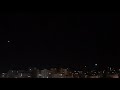 ufo in tbilisi at night ამოუცნობი მფრინავი ობიექტები თბილისში