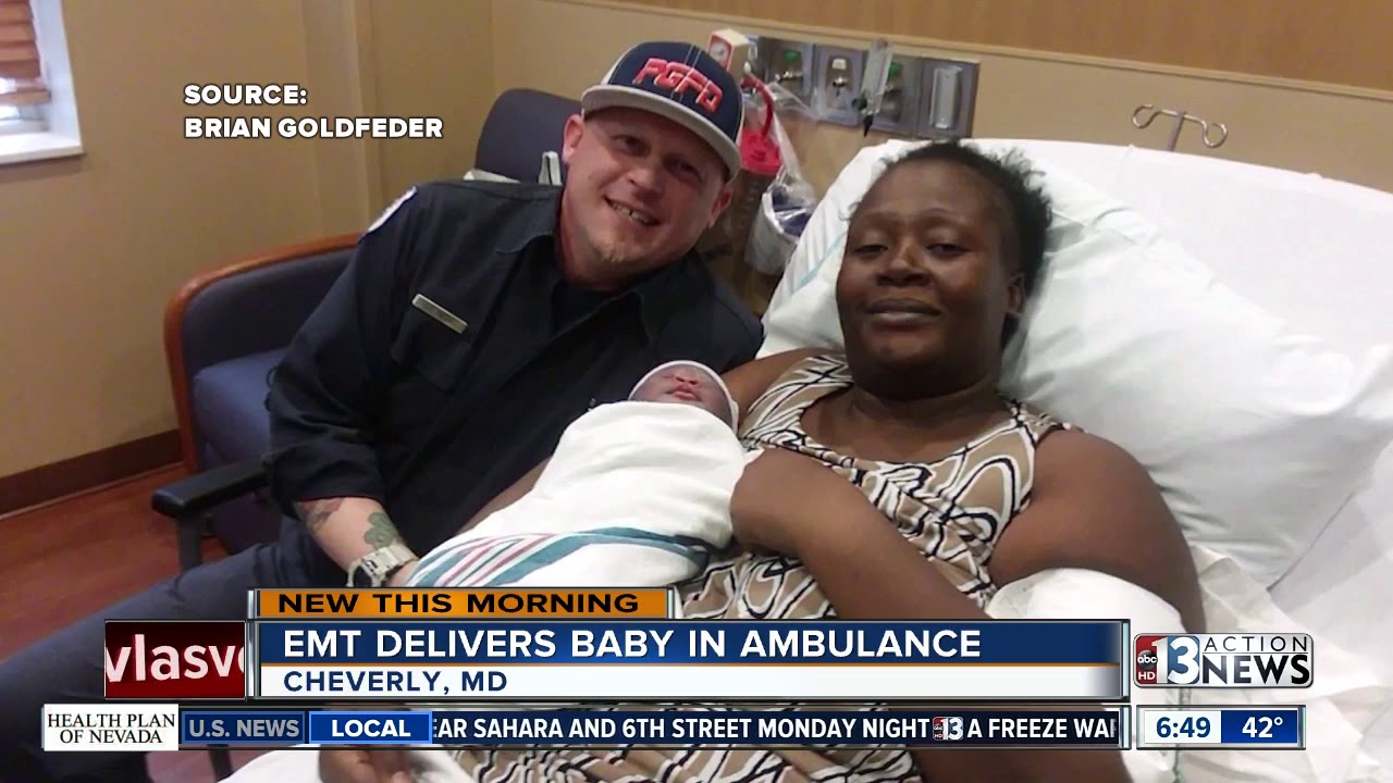 EMT Delivers Baby In Ambulance - YouTube