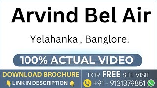 Arvind Bel Air 3 BHK Model Flat | Arvind Bel Air Yelahanka | Arvind Bel Air Bangalore