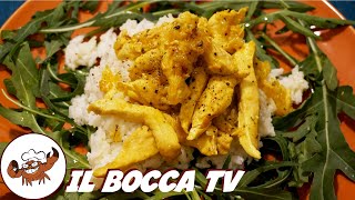 814 - Pollo alla curcuma e riso basmati, sempre tutti abbronzati! (piatto unico a base di carne)