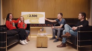 JustBite - Schenking aan vzw Superkrachtig Lekker (vzw Kinderkankerfonds) - Full video