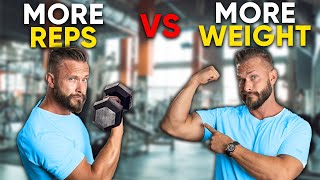 More REPS vs More Weight: The Big Debate
