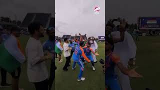 Team India Bhangra after T20 world cup win! #viral #viratkohli dance #trending #t20worldcup #india