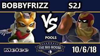 TBH8 SSBM - BobbyFrizz (Fox) Vs. Tempo | S2J (Captain Falcon) - Smash Melee R2 Pools - L105 WSF