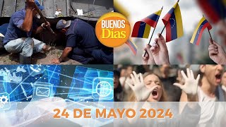Noticias en la Mañana en Vivo ☀️ Buenos Días Viernes 24 de Mayo de 2024 - Venezuela