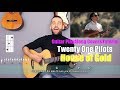 Twenty One Pilots - House of Gold Guitar Cover Tutorial (lyrics|chords|MusicSheet)