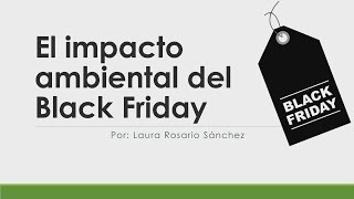 El Impacto Ambiental del Black Friday