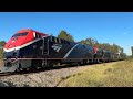 Phase VII Duo! Amtrak Sunset Limited 1 in Eastgate TX 10/26/24