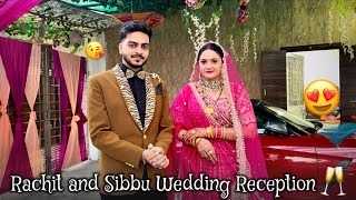 Wedding Reception Main Dhamaal Kardiya 🔥❤️ Rachit Rojha Vlogs