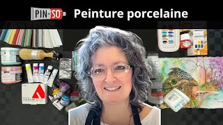 Porcelain painting demo and open house promotion with Josée Cloutier