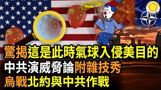 🔥這是此時中共間諜氣球入侵美國的目的；比電影精彩！中共演完威脅論 外交部附送撒潑打滾雜技秀； 烏戰北約與中共打 習近平親任委員會主任 它是中共白手套；美參院將就氣球事件聽取機密簡報 |【阿波羅網WP】