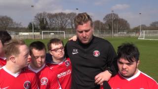 Addicks mark World Down Syndrome Day 2017 with the Charlton Upbeats