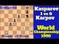 Garry Kasparov vs Anatoly Karpov || World Championship Match, 1990 #chess