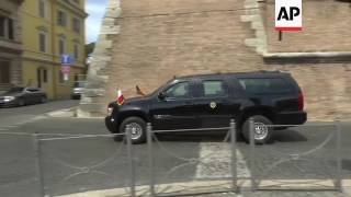 Trump leaves Vatican after meeting with Pope