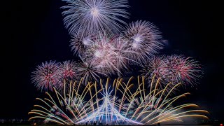 [HDR] 2024 桑名水郷花火大会 第3部 中部コーポレーション FIRE WORKS 2024 加藤煙火