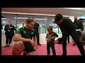 hasbulla magomedov visits rabbitohs