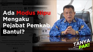 Benarkah Ada Penipuan Ngaku Pejabat Pemkab Bantul? | Tanya Pak!