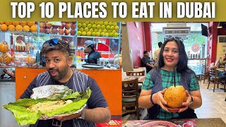 TOP 10 PLACES TO EAT IN DUBAI | Top Restaurants in Dubai