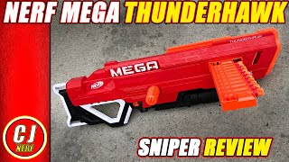 Nerf Mega Thunderhawk Review - 2018 NEW Accustrike Series