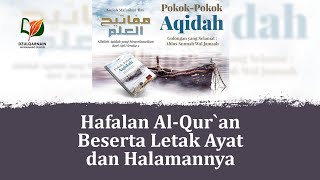 Adakah Keutamaan Menghafal Al-Quran Beserta Letak Ayat dan Halamannya?