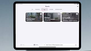 How to Navigate and Control Rooms in the Crestron Home App