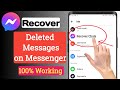 New! How To Recover Deleted Messages On Messenger (2024 Update) | Recover Deleted Facebook Messages