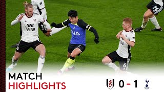Fulham 0-1 Tottenham | Premier League Highlights | Fulham Edged Out By Spurs Under Cottage Lights