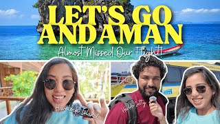 We Reached Andaman | Day 1 | Almost 😅 Missed The Flight | Ferry To Havelock Island | Kisi \u0026 Teju