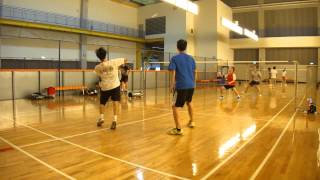 20130828孚瑪FUMA Badminton 大安MD沈逸山+蕭嘉瑋VS宗華+劉忠