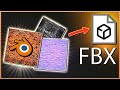 How to EXPORT 3D model WITH PACKED TEXTURES from Blender to Unity - Extract textures in Unity