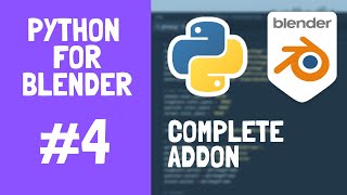 Blender Addon #4 - Complete Addon [Create UI for Operator]