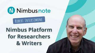 How To Use Nimbus Note for Researchers and Writers