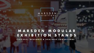 Marsden Modular Exhibition Stands - Flexible, Scalable, Reusable Exhibitions