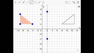 How to Reflect About a Line in GeoGebra