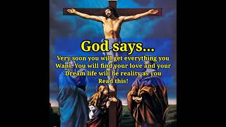 Urgent message for you | God message for me #jesus #jesuschrist #jesuslovesyou #christianity #shorts