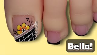 DISEÑO DE UÑAS PARA PIE | UÑAS DECORADAS DE LOS PIES | DECORACIÓN DE UÑAS PIES | NAIL ART