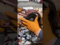 Installing pistons on Cummins ISX #cummins #truck #job #mechanic #shop #tools #installation