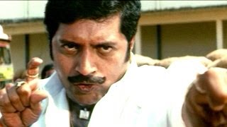 Prakash Raj & Jeeva Action Scene  -  Okkadu Movie - Mahesh Babu, Bhumika