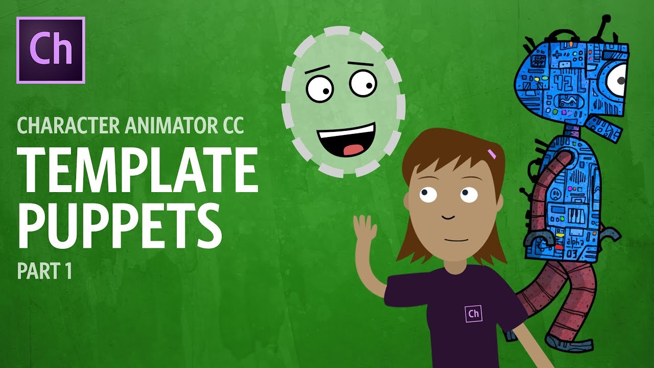 Template Puppets Part 1 (Adobe Character Animator Tutorial) - YouTube