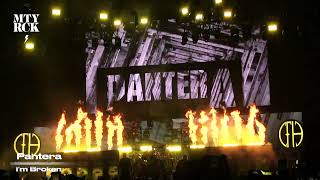 Pantera tocando "I'm Broken" en Monterrey Metal Fest 2022