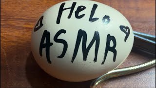 Raw egg peeling challenge : ASMR Live #227